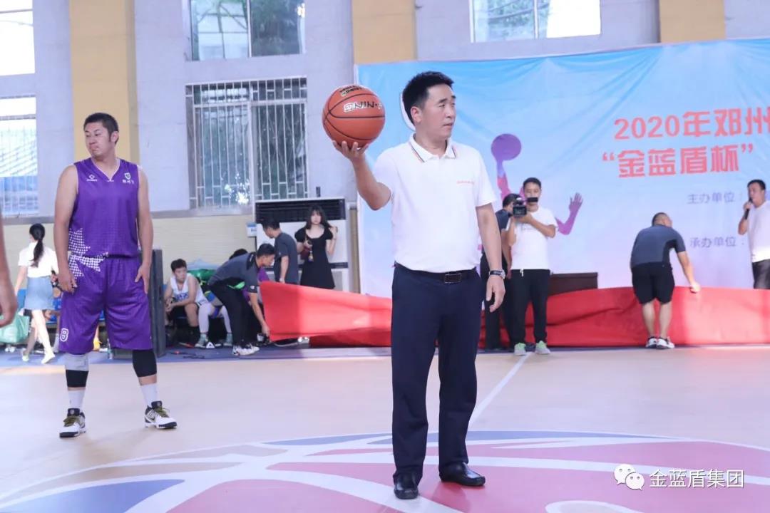 2020年邓州市全民健身“金蓝盾杯”夏季篮球联赛火热开赛(图6)