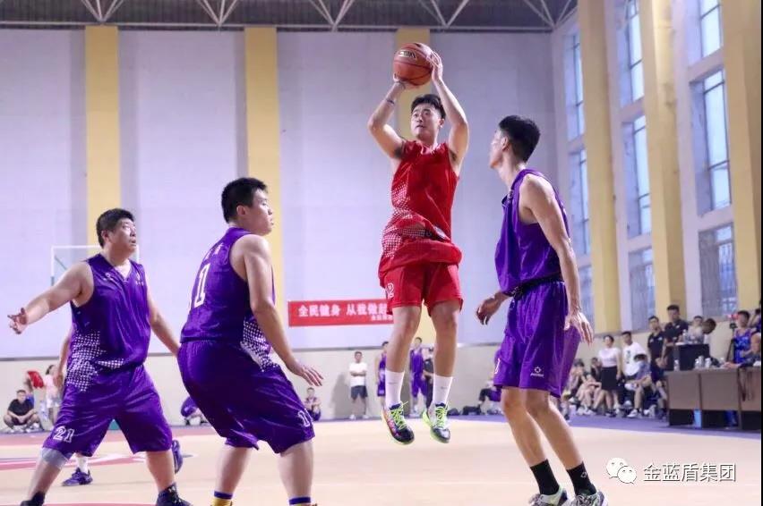 2020年邓州市全民健身“金蓝盾杯”夏季篮球联赛火热开赛(图9)